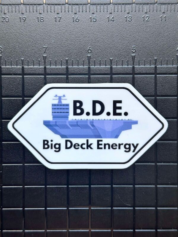 Big Deck Energy Sticker - Image 2