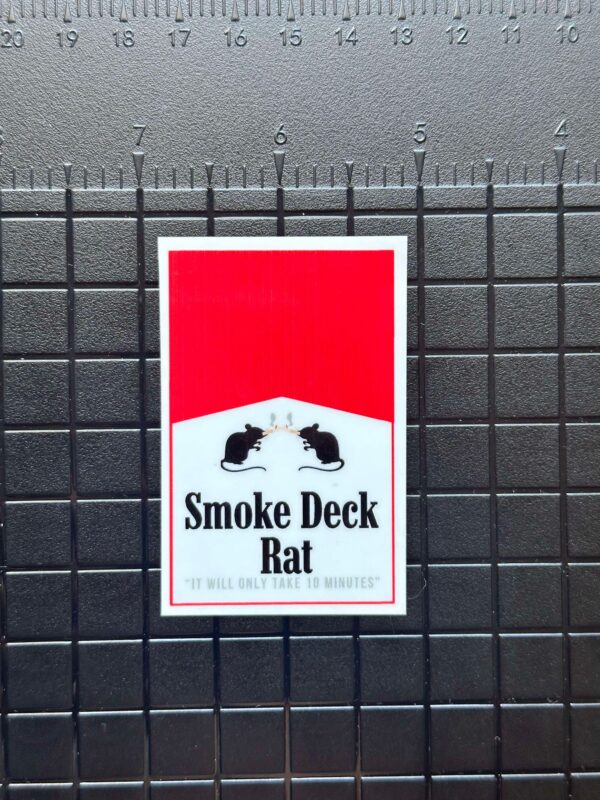 Smoke Deck Rat Sticker - Image 3