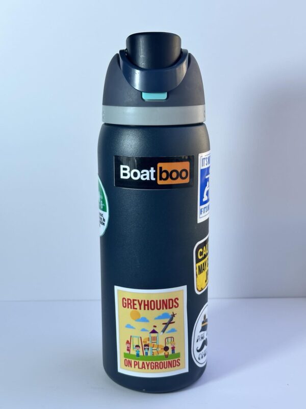 Boat Boo Sticker - Image 2